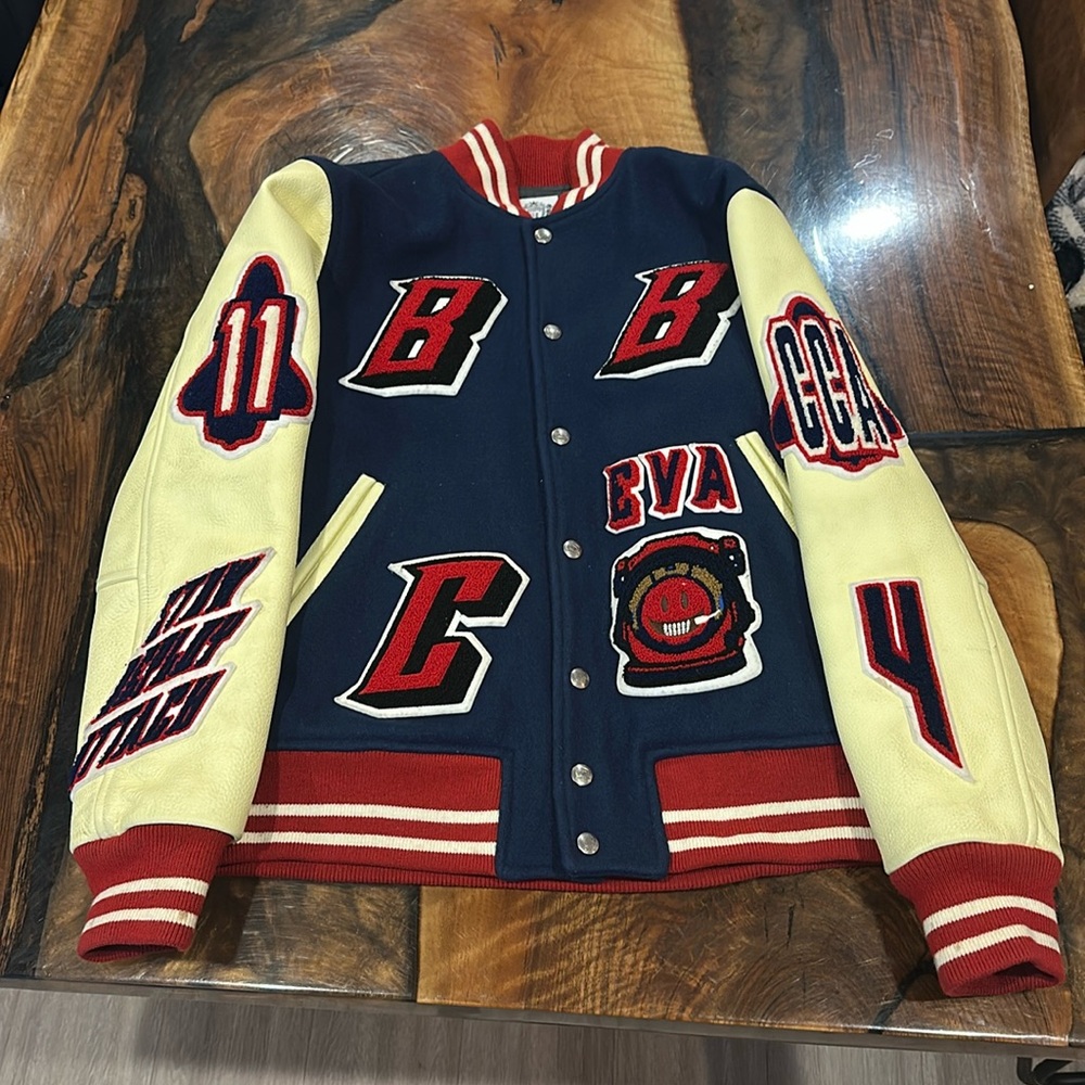 Official Billionaire Boys Club BBC Letterman Jacket